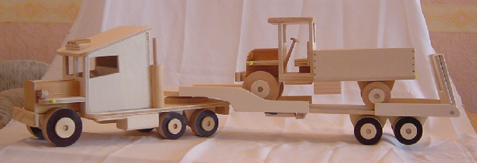 Zugmaschine Holztruck